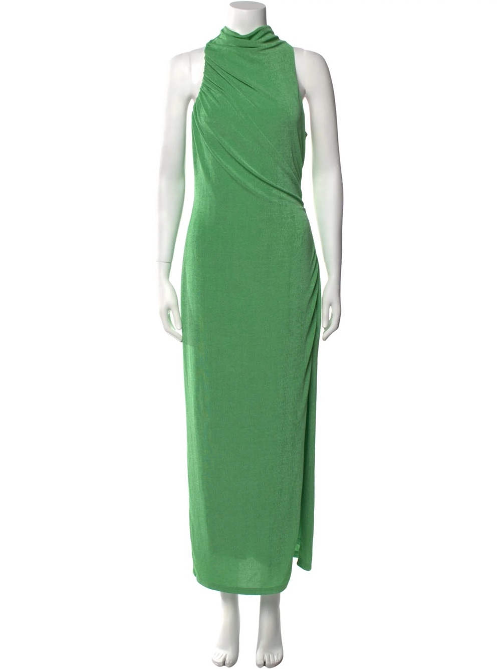 Significant Other Sleeveless High-Neck Maxi Dress - Green